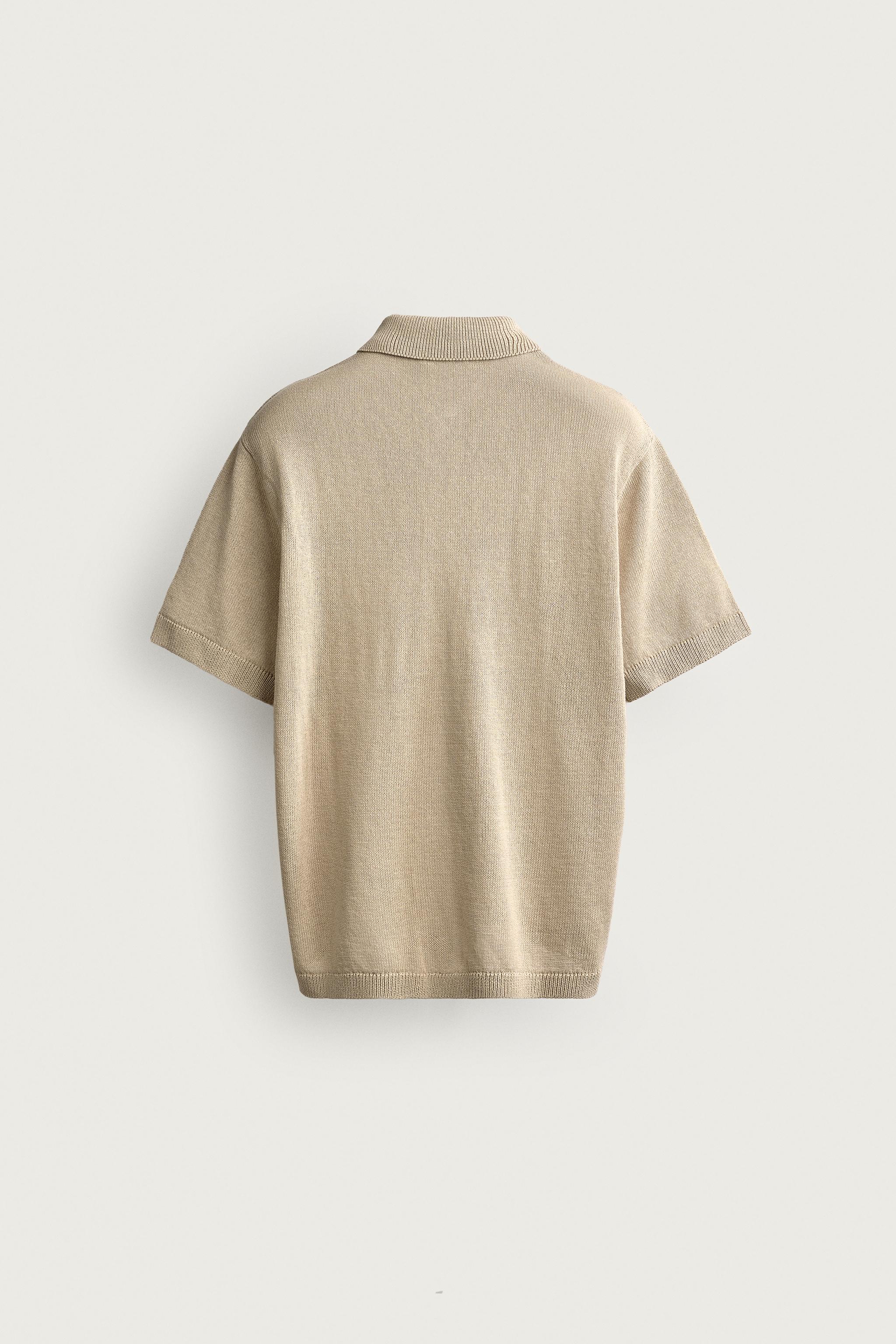 RELAXED FIT KNIT SHIRT